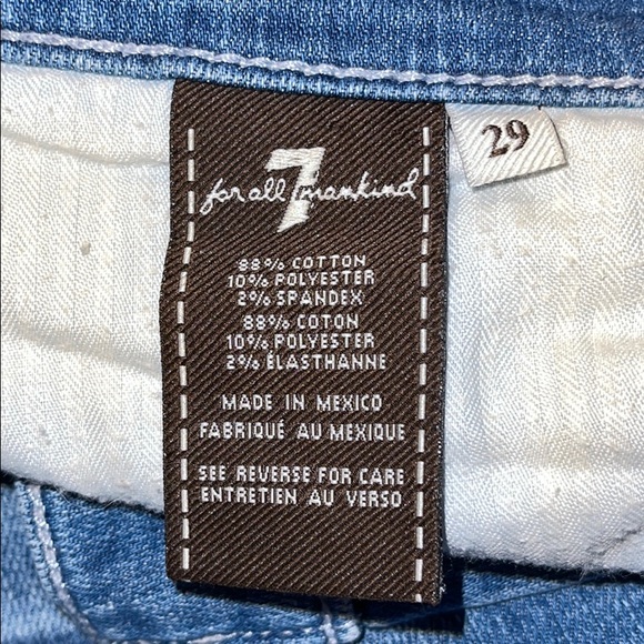 EUC. 7 for all mankind Josefina skinny boyfriend. - Picture 8 of 8
